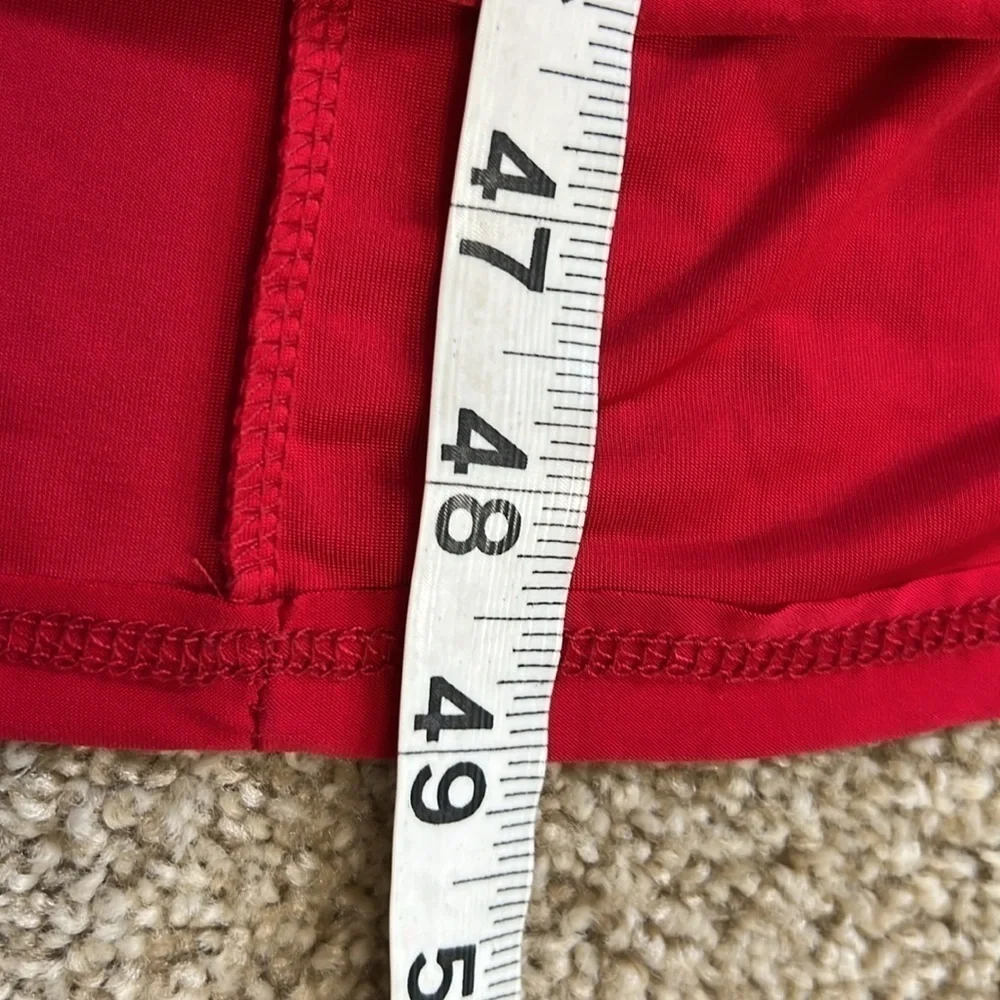 Caution to the Wind and red stretch cap sleeve dress - Picture 11 of 12